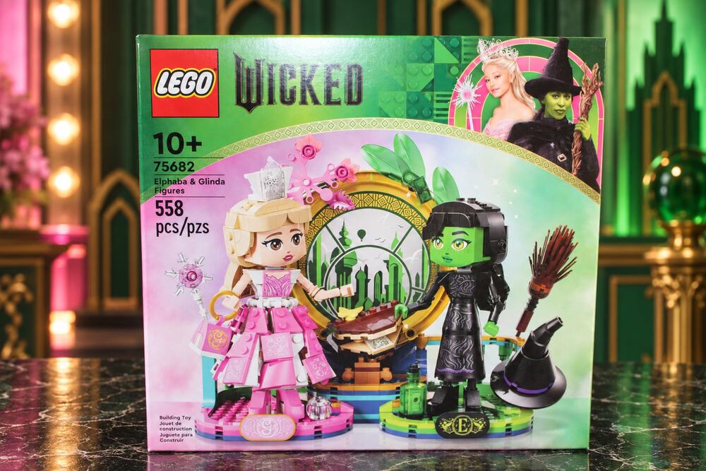 LEGO Wicked Elphaba & Glinda Figures Set 75682 Sealed 558 Pieces